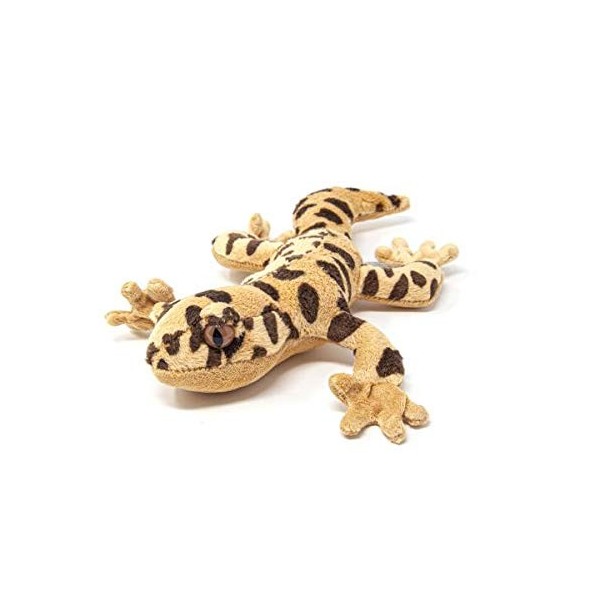Cornelißen - 1017240 – Gecko léopard, peluche, 27 cm, peluche, lavable jusquà 30 °C