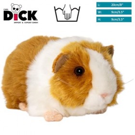 Carl Dick Peluche Cochon Guinée, Cochon dInde Brun, 20cm par 2575001