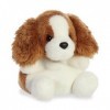 Aurora World- Aurore Aurora, 33533, Palm Pals Lady Cocker Spaniel, 13cm, Peluche, Marron & Blanc