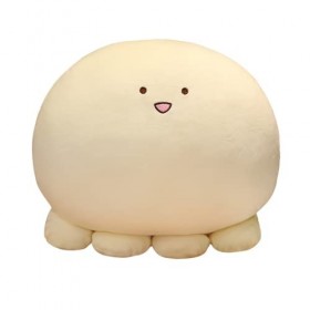 Zinsale Adorable pieuvre en peluche, oreiller de corps en forme de pieuvre, oreiller de corps cartoon, oreiller de sieste, or