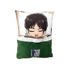 Oreiller en peluche Attaque des Titans Levi·Ackerman Ellen Yeager Mikasa Ackerman Pilush