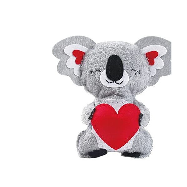 Kit de Couture pour créer Une Peluche en Forme de Koala - 23 cm - Comprend des Fils, du Remplissage et de laiguille en Plast