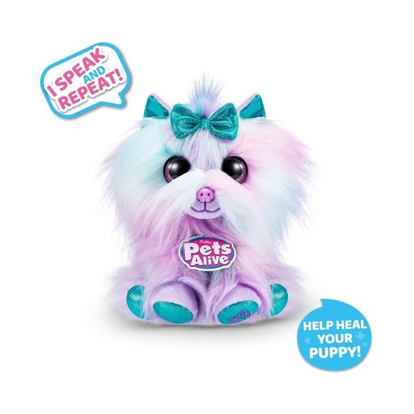 Pets Alive Pet Shop Surprise Series 3 Puppy Rescue by ZURU, Yorkshire, Nurture Play