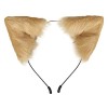 Serre-tête avec Oreilles de Renard, MoreChioce Peluche Mignon Fausse Fourrure Animal Bandeau de Cosplay Costume Chapeaux pour