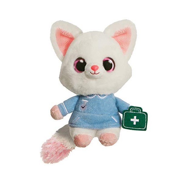 AURORA, YooHoo Pammee 61404 Peluche dinfirmière Bleu et Blanc 15,2 cm