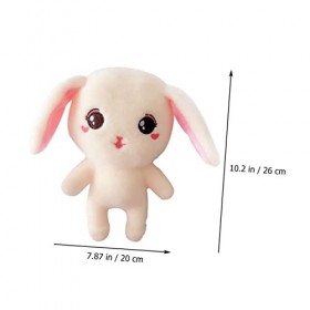 ERINGOGO Poupée Lapin De Graduation Peluche Décor De Poupée De Lapin De Graduation Chapeau De Diplôme Académique Accessoire D