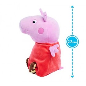 NICOTOY Pig 25 cm Peluche Peppa sonore, 109261009, Multicolore