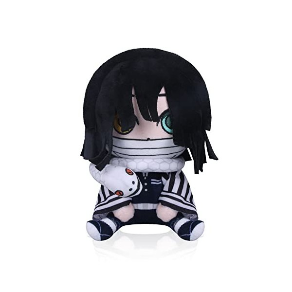 LIKUNGOU 20 cm Anime Plushie Nezuko Tanjirou Peluche Poupée Jouets, Doux Kawaii Assis Manga Figure Peluches Collection Cadeau