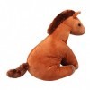 Cheval en peluche jouet chevaux en peluche pour enfants, coussin poney en peluche, coussin en peluche super doux, coussin en 