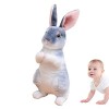 MYJIO Peluche Lapin Mignon - Petit Lapin en Peluche Assis et Debout,Jouet de Lapin de Pâques en Peluche câlin Lapin-Jouet Ani