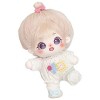 niannyyhouse Poupée en peluche de 20 cm, corps en peluche humanoïde nu sans attribut 20,3 cm corps normal vêtements vêtements