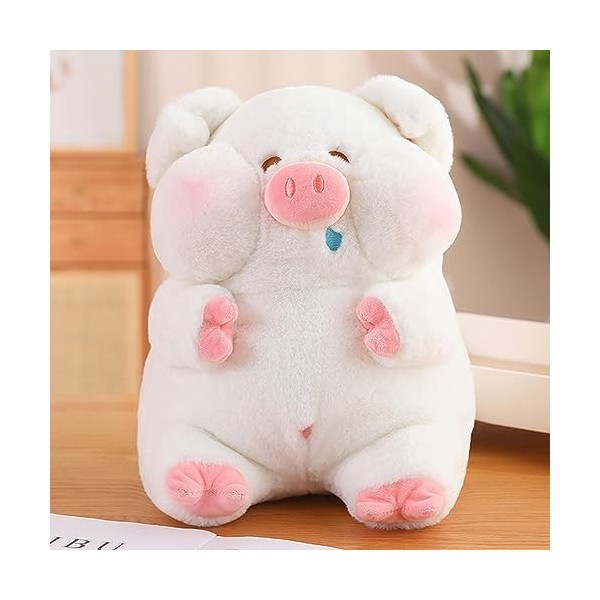 XDDBBB Peluches Cochon Rose en Peluche, Animal en Peluche, poupée Cochon Pelucheux, Oreiller câlin pour Fille, Cadeau danniv