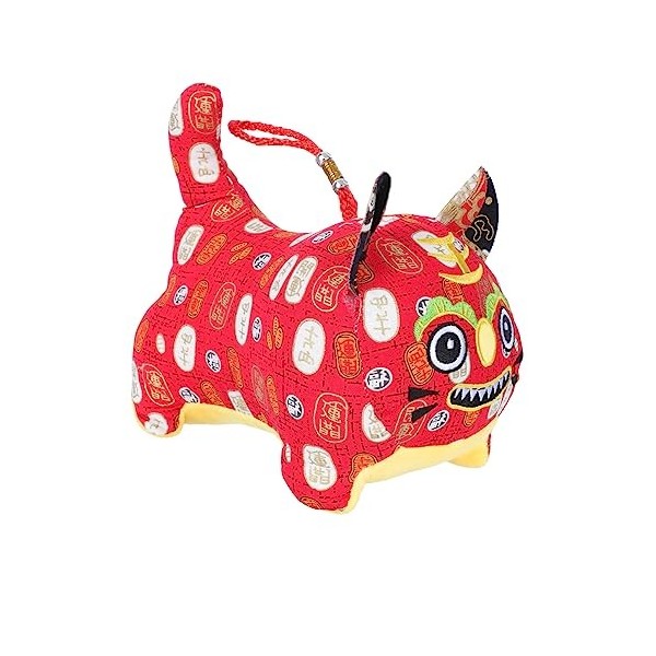 PRETYZOOM 1 Pc Année De La Poupée Tigre 2022 Nouvelle Année Animaux Tigre Poupée Cadeau De Nouvel an Feng Shui Figurines d An