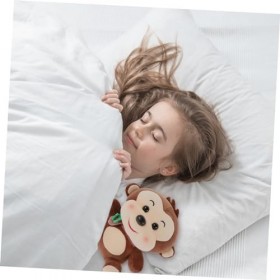 ERINGOGO Peluche Adorable Jouet De Singe Oreiller Animal des Bois Jouet De Poupée De Singe Cadeaux Singe Câlin Poupée Singe D