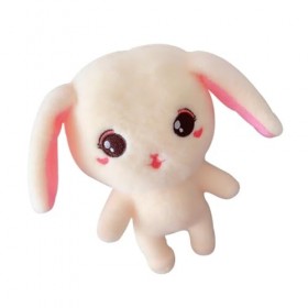 Vaguelly Poupée Lapin De Graduation Poupée Lapin en Peluche Graduation Petite Peluche Décor De Lapin en Peluche De Remise des