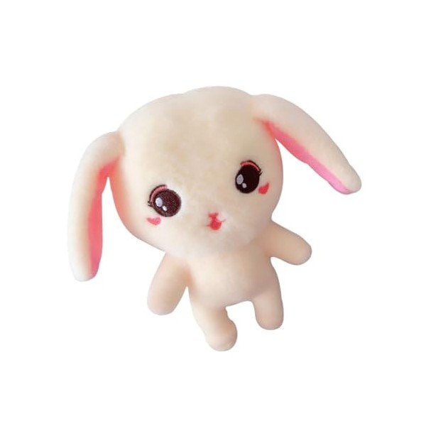 Vaguelly Poupée Lapin De Graduation Poupée Lapin en Peluche Graduation Petite Peluche Décor De Lapin en Peluche De Remise des