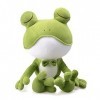 TROYSINC Peluche grenouille - Coussin en peluche - Coussin en peluche - Adorable peluche - Jouet en peluche - Cadeau pour les