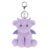Apricot Lamb Cute Toys Porte-clés souple en peluche pour sac à main, sac à dos, sac à main 12,7 cm , vert