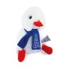 Doudou et Compagnie - Cocorico Equipe de France Paris 2024- Licence Officielle des Jeux Olympiques - Peluche Blanche Avec Ech