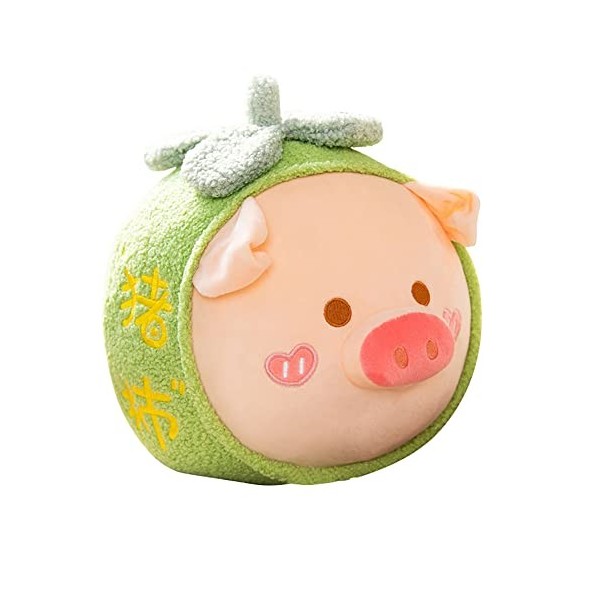 JAWSEU Peluche de Cochon, Cochon Peluche Oreiller, Cochon Peluche Kawaii Cochon Animal en Peluche Coussin Cochon Mignon Oreil