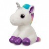 Aurora, 61189, Sparkle Tales, Tutti The la Licorne, 18 cm, Peluche, Blanche et Violette