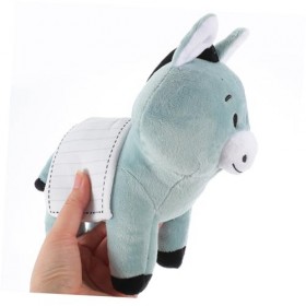 HOOTNEE Oreiller DÂne en Peluche Oreiller De Câlin Jouets danimaux en Peluche Peluche Animale Mignonne Jouet Animal À Câlin