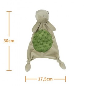 Apricot Lamb Doudou en peluche pour bébé - Motif : dinosaure - Girafe - Doudou pour bébé - Cadeau pour nouveau-né - 30 cm