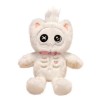 Gosimida Peluche Chat Squelette - Jouet de Figurine danimal en Peluche de Chat de Dessin animé danime,Jouet de Figurine da