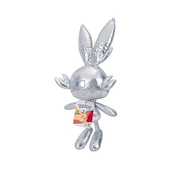 Pokémon Select 8 inch Plush - Silver SCORBUNNY