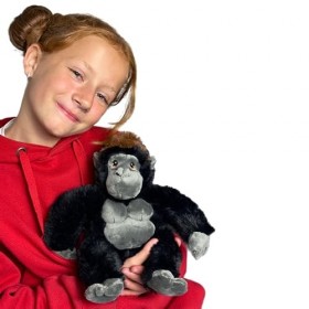 Deluxe Paws Jouets écologiques en Peluche 100% recyclées Gorille 