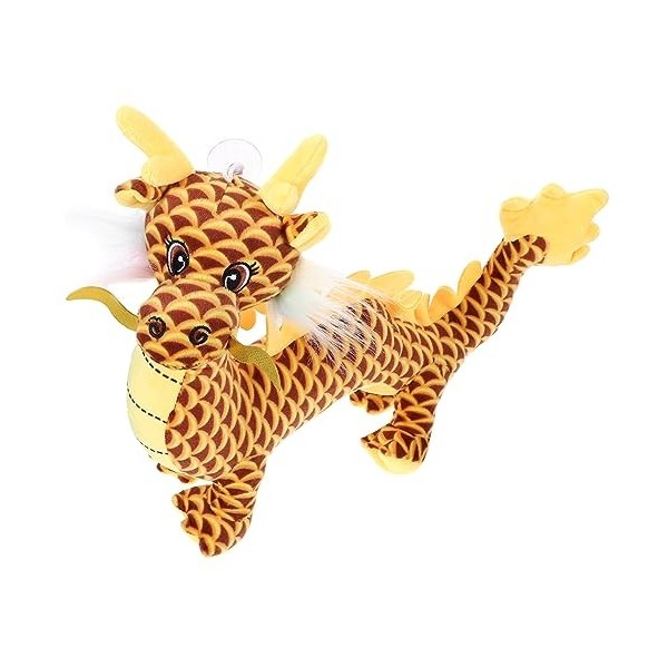 Toyvian Dragon Poupée Mascotte Enfants Jouets Enfant Jouets en Peluche Dragon Chinois en Peluche Dragon Jouet Dragon Poupée J