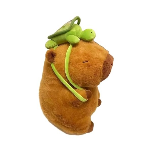 MagiDeal Jouet de Figurine de Capybara en Peluche de Dessin animé