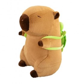 MagiDeal Figurine Capybara en Peluche Mignonne, Animal en Peluche, Joli Personnage de Film Doux décoratif Fait à la Main pour