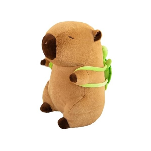 MagiDeal Figurine Capybara en Peluche Mignonne, Animal en Peluche, Joli Personnage de Film Doux décoratif Fait à la Main pour