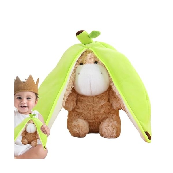 MYJIO Animal en Peluche d’âne - Jouets en Peluche Animaux en Peluche,Peluche dâne pour Une expérience câline, poupées en For