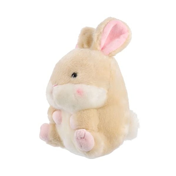 VICASKY Jouet en Peluche Oreiller Câlin en Peluche Nouveauté Enfants Oreiller Décoratif Enfants Animaux en Peluche Lapin Flou