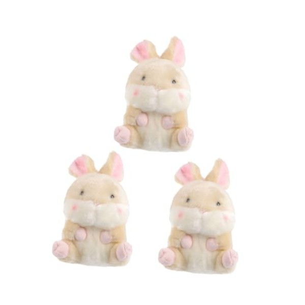 VICASKY Jouet en Peluche Oreiller Câlin en Peluche Nouveauté Enfants Oreiller Décoratif Enfants Animaux en Peluche Lapin Flou