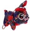 DIKACA Pendentif Lapin Décor De Table Décor Chinois Lapin en Peluche Jolie Poupée Lapin Année De La Poupée Lapin Fournitures 