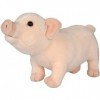 Uni-Toys - Cochon Rose - 28 cm Longueur - Porc, Animal de la Ferme - Peluche, Doudou