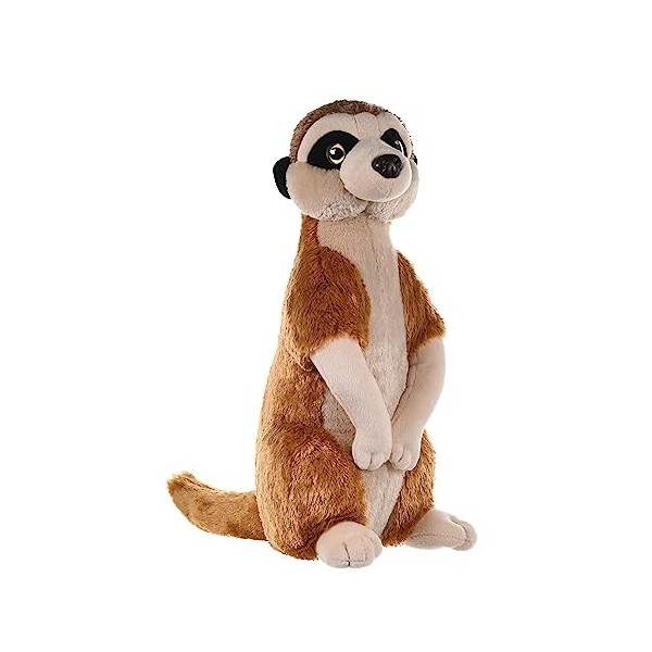 Wild Republic Cuddlekins Suricate, Animal en Peluche, 30 cm, Cadeau pour Bébés, Peluche Écologique, Rembourrage Fabriqué à Pa