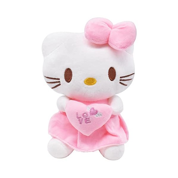 LGQHCE Poupée en Peluche, Hello K-Itty Peluche Jouet, Poupée en Peluche de Dessin Animé pour Enfants, Hello K-Itty Dessin Ani