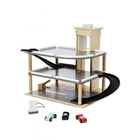 VERTBAUDET Garage en Bois 3 Niveaux Multicolore TU