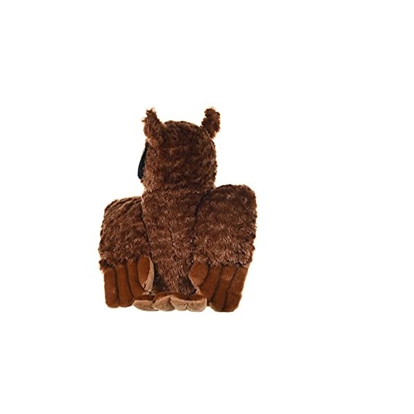 Wild Republic Cuddlekins Hibou Grand Duc, Animal en Peluche, 30 cm, Cadeau pour Bébés, Peluche Écologique, Rembourrage Fabriq
