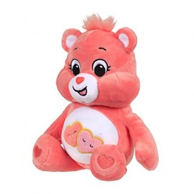 Care Bears Bears-22033 Peluche Haricot de 22,9 cm – Ours Love-A-Lot, 22033, Multicolore, 6.5 x 4 x 9 inches