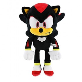 WKxinxuan Sonic Peluche, Sonic Peluches, Noir Sonic The Hedgehog Peluche Convient aux Enfants de 4 Ans et Plus