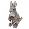 Wild Republic Cuddlekins Kangourou, Animal en Peluche, 30 cm, Cadeau pour Bébés, Peluche Écologique, Rembourrage Fabriqué à P