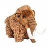 Uni-Toys - Mammouth - 16 cm Hauteur - Mammut, Animal Sauvage préhistorique - Peluche, Doudou
