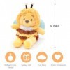 Hilloly Peluche lourson Jaune Win-Nie Peluche Abeille Jouet de Poupée en Peluche,Puuh Plush Toy,Cartoon Animal Dolls Plush T