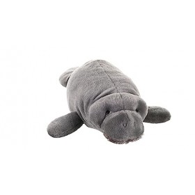 Wild Republic Peluche Lamantin, Cuddlekins doudouier, Cadeaux pour Enfants, 30 cm Animal, 22474