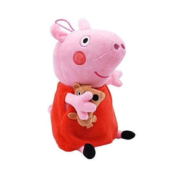 Ksopsdey Peluche Peppa Animal Poupée Peluche Douce Plush Toys Doudou Poupée de Chiffon Cadeau danniversaire Et de Noël Migno